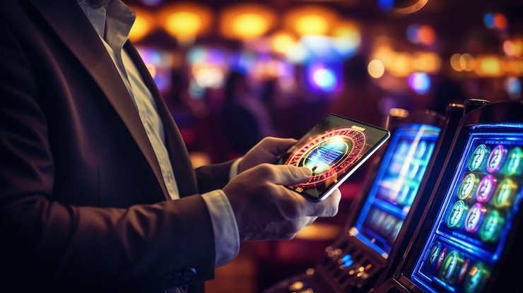 Ilustrasi keamanan data dan enkripsi pada platform pentol bet